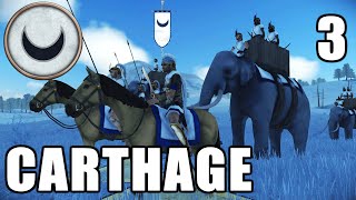 Rome Total War Remastered  Heirs Carthage 3 [upl. by Airdnoed]