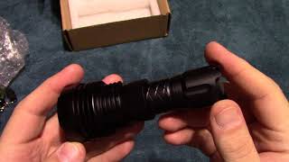 Haikelite MT08 Flashlight Review [upl. by Eelsnia]