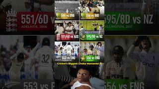 Top 550 Scores in Test Cricket  But Still Lost 😱 [upl. by Hpotsirhc]