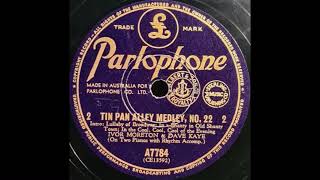 Ivor Moreton amp Dave Kaye  Tin Pan Alley medley No 22 Parts 1 amp 2 1952 [upl. by Nosremaj]