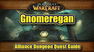 Classic WoW Gnomeregan Alliance Quest Guide [upl. by Tiena]