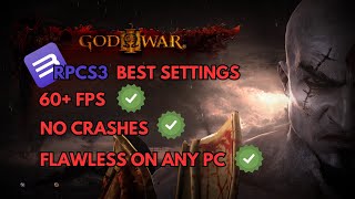 God Of War 3 Best Settings For 60 FPS  RPCS3 Best Setting  Lossless Scaling Tutorial [upl. by Yeltneb796]