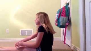 Basic gymnastics stretches [upl. by Crutcher]