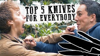 5 Essential Knives Everyone Should have [upl. by Acirne666]