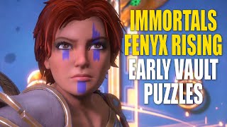 Immortals Fenyx Rising All Fresco Puzzle The Forgelands Hephaistos Myth Challenges [upl. by Nivat273]