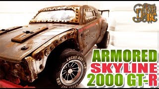 RC DRIFT SKYLINE 2000 GTR ARMORED PART 22 [upl. by Tavy]