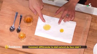 Comment différencier le miel naturel du faux miel [upl. by Neelyak558]