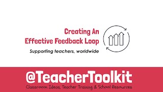 7 Principles of Good Feedback by TeacherToolkit [upl. by Herzel278]