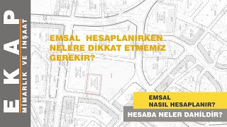 Emsal Hesabı Nasıl Yapılır Neler dahildir [upl. by Adnuhsat]