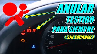 Quitar luz airbag activada 👉  FUNCIONA 100 [upl. by Eelnyl]