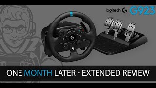 Logitech G923 Review  Long Term Extended Use Review [upl. by Nahsab]