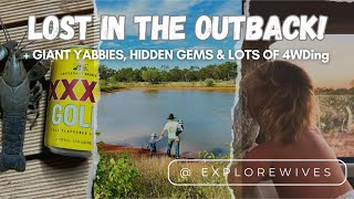 LOST IN THE OUTBACK  Yabbies Hidden Gems amp Lots of 4WDing  Travelling Australia Full time [upl. by Swec]