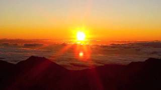 The Most Beautiful Sunrise  Haleakala Maui Hawaii [upl. by Adalia]