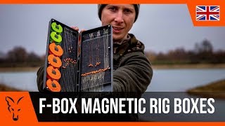 CARP FISHING TV FBox Magnetic Rig Boxes Explained [upl. by Soirtemed]