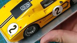 Slot Car Body mount and dismount at 124 Ford GT40 built by Niemas Racecars [upl. by Fredia]