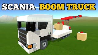 SCANIA BOOM TRUCK EVERTECH SANDBOX  TUTORIAL 250 [upl. by Oderfliw]