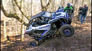 Spring SXS Trail Ride  Ravine Riding  RZR  KRX  YXZ  Maverick [upl. by Llenrub]