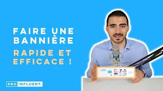 COMMENT FAIRE UNE BANNIÈRE LINKEDIN™ professionnelle et efficace [upl. by Araet808]