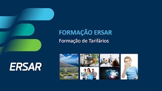 Formação ERSAR Formação de Tarifários completo [upl. by Suiramed]