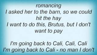 LL Cool J  Going Back To Cali Lyrics [upl. by Luba]