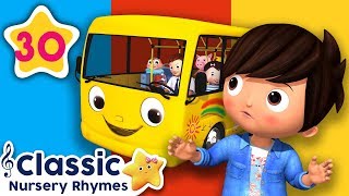 ALL Wheels On The Bus Songs  More Classic Nursery Rhymes  Little Baby Bum [upl. by Sipple691]