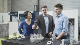 TRUMPF Additive Manufacturing Showroom Campus Ditzingen [upl. by Lamraj]