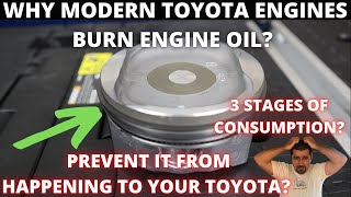 Why do Toyota engines consume oil  And how to prevent it [upl. by Yecad]