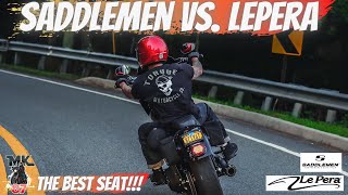 Lepera seat vs Saddlemen seat for softails [upl. by Nickolai760]