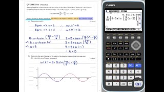 2022 QCAA Mathematics Methods Paper 2  External Assessment  Technology Active – Q1114  Section 2 [upl. by Holly913]