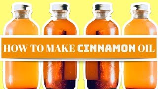 DIY Cinnamon Oil for Detox Balance amp Healthy Natural Hair [upl. by Rumit]