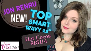 Jon Renau TOP SMART WAVY 12quot Topper Review  Hot Cocoa 8RH14  TRISTAS TRESSES [upl. by Elin]