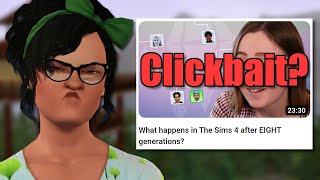 I melted my brain watching Lilsimsie Sims videos [upl. by Yrek]