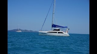 Seawind 1160 in the Whitsunday Islands AU [upl. by Annaeel492]