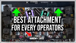 Best Attachments And Loadouts For Every Operator In Rainbow Six Siege [upl. by Forbes262]