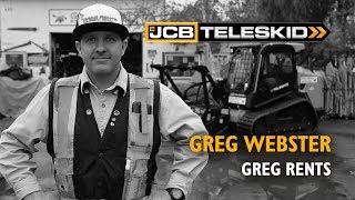 JCB Teleskid Limitless Potential  Greg Rents Testimonial [upl. by Sivrep]