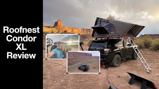 Roofnest Condor XL for Overlanding Review [upl. by Ayanal]