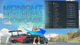 GTA Online PC 161  Midnight Mod Menu  FULL SHOWCASE  UNDETECTED [upl. by Hcirdla175]