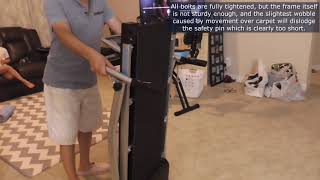 Treadmill review of Ancheer model number H36F [upl. by Ymot]