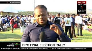 IFPs final election rally Simphiwe Makhanya [upl. by Ahsital]