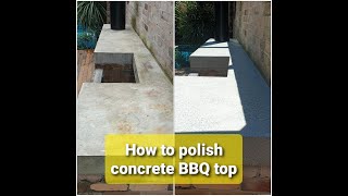 How to polish concrete benchtop [upl. by Blaze]