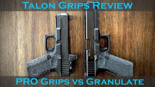 Talon Grips Review PRO Grips vs Granulate [upl. by Aylad]