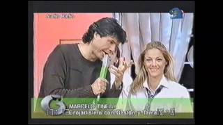 Tinelli enojado con Gastón y Tamara de Gran Hermano 1 [upl. by Herrick836]