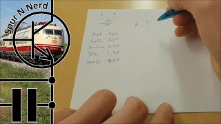 ModelleisenbahnElektronik  Teil 2  Die LED [upl. by Niar]