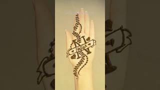 Tag Najiya beautiful mehndi design shorts mehandi mehndi youtubeshorts shortsfeed art [upl. by Kurtz]