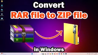 How to ZIP a File in Windows  Make ZIP Files in Windows 10 or 11 [upl. by Nanda]