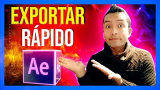 COMO Exportar After Effects a MP4 Muy FACIL🎞️  RENDER After Effects Media Encoder 👾 [upl. by Rebmyk]