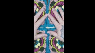 Crochet ASMR The Soothing Art of Granny Squares [upl. by Anear695]