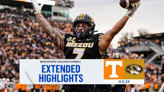 No 13 Tennessee at No 14 Missouri Extended Highlights I CBS Sports [upl. by Camroc470]