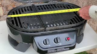 Coleman propane camping grill demo [upl. by Maleeny]