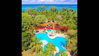 10 BEST RESORTSHOTELS IN DIANI BEACH SOUTH COAST KENYA [upl. by Yenhpad477]